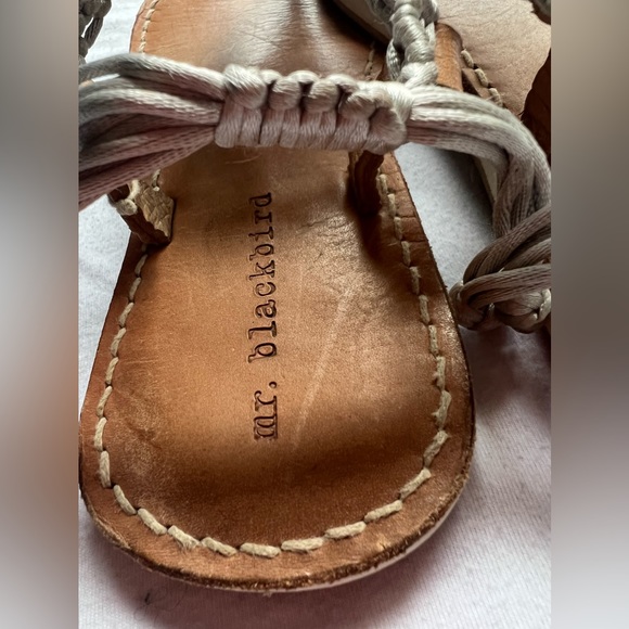 Mr. Blackbird Tulum Macrame Sandals silver - Picture 3 of 7